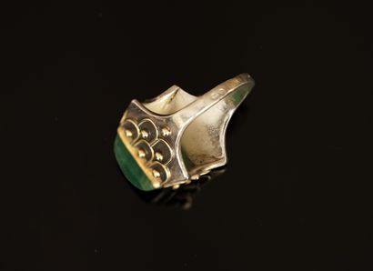 RING in 18K (750/°°) yellow gold and min....