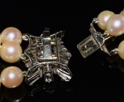 BOUCHERON, Paris - NECKLACE, signed, three...