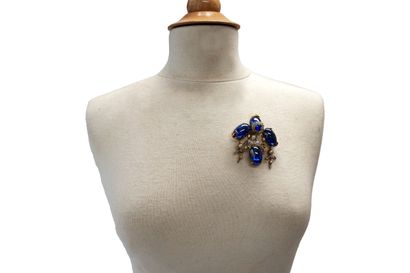 Vintage CLIP in the taste of GRIPOIX in gilded...