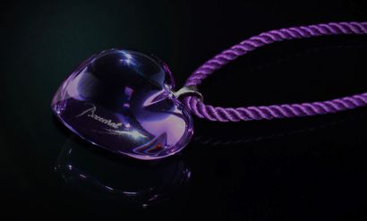 BACCARAT - NECKLACE featuring a heart-shaped...