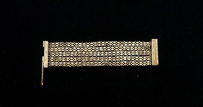 BRACELET in silver gilt min 800/°° consisting...