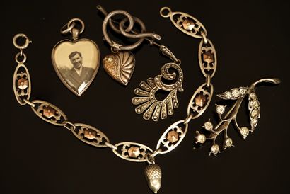 SET of antique silver jewelry min 800/°°...