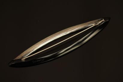 SOMOGYI - 925/°° silver and black composite...
