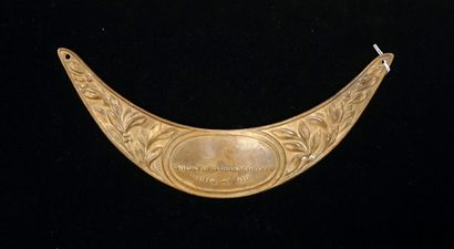 Brass HAUSSE-COL stamped 