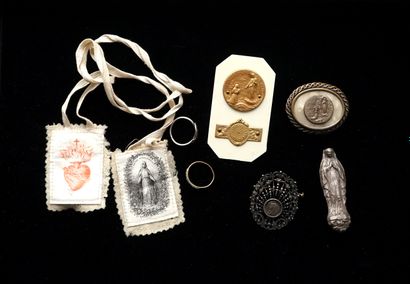 RELIGIOSA - SET in metal and miscellaneous...