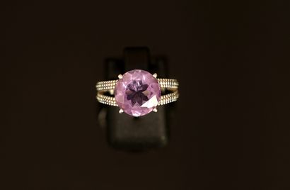 MAUBOUSSIN - RING in 18K (750/°°) white gold,...