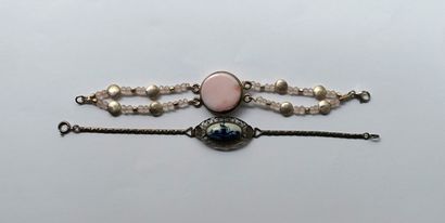 935/°° silver BRACELET centered on a Delphi...