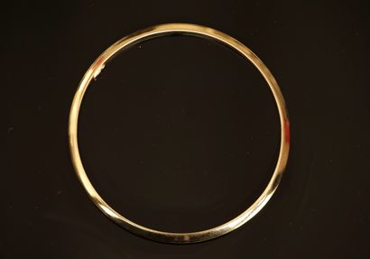 JONC BRACELET in 925/°° gold-plated silver...
