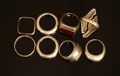 ENSEMBLE in silver min 800/°° including 8...