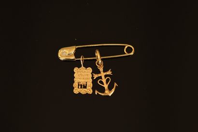 18K (750/°°) yellow gold NOURRICE PENCIL...