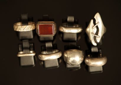 ENSEMBLE in silver min 800/°° including 8...