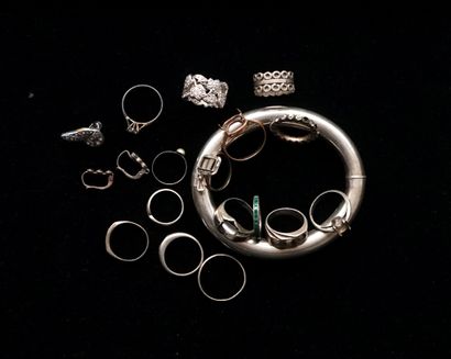 ENSEMBLE in silver min 800/°° including 1...