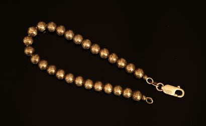 925/°° silver BRACELET with balls (D: 5/mm)...