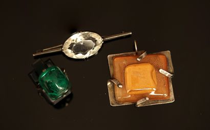 SET in silver min 800/°° including 1 abstract...