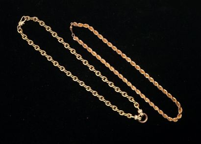 FANTAISIE - Gilded metal ENSEMBLE including...