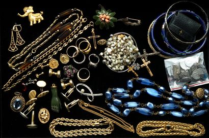 FANTAISIE - Gold-plated, gilded metal and...