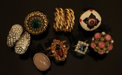 FANTAISIE - Gilded or silvered metal SET...