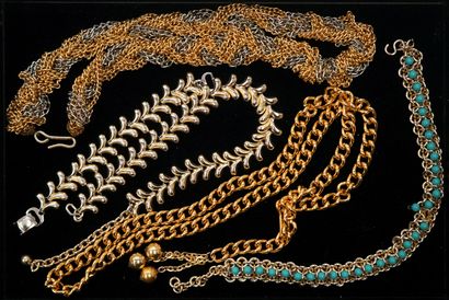FANTAISIE - Gilded metal SET comprising 3...