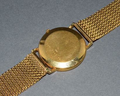 CERTINA - Wristwatch in 18K (750/°°) yellow...