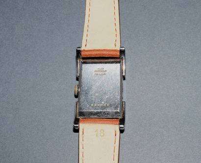 JAEGER-LECOULTRE - BRACELET WATCH in steel,...