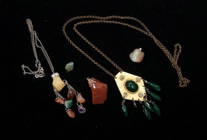 FANTAISIE - Gilded or silver-plated metal...
