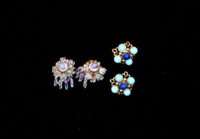 FANTAISIE - Gilded metal SET comprising 2...