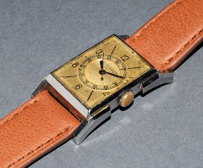 JAEGER-LECOULTRE - BRACELET WATCH in steel,...