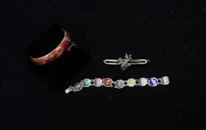 SET in silver min 800/°° and silver metal...