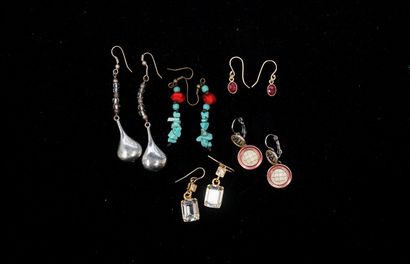 FANTAISIE - SET in gilt or silver-plated...