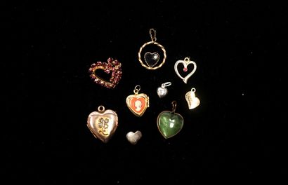 FANTAISIE - Gilded or silvered metal SET...