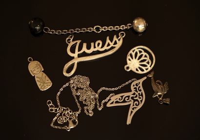 FANTAISIE - Silver-plated SET including 1...