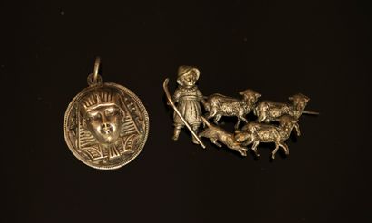 FANTAISIE - Silver-plated SET including 1...