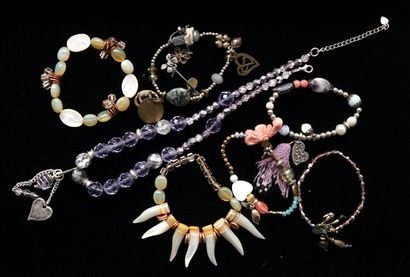 FANTAISIE - SET in gold- or silver-plated...
