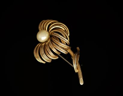 GROSSE HENKEL - Gilded metal and imitation...