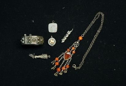 Silver-plated or gold-plated metal SET including:...