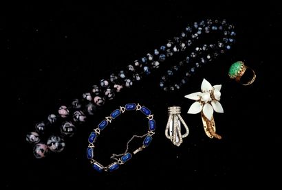 FANTAISIE - Vintage set in gold- or silver-plated...