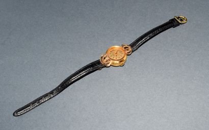 WIDOR - BRACELET WATCH in 18K (750/°°) yellow...