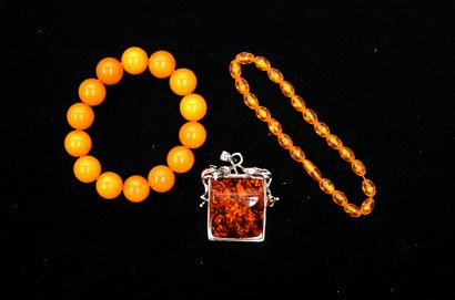 FANTAISIE - SET including 1 silver-plated...