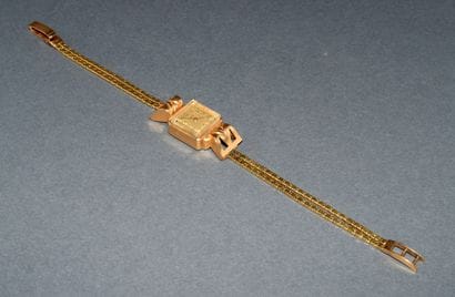 FIAT - MONTRE bracelet in 18K (750/°°) yellow...