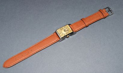 JAEGER-LECOULTRE - BRACELET WATCH in steel,...