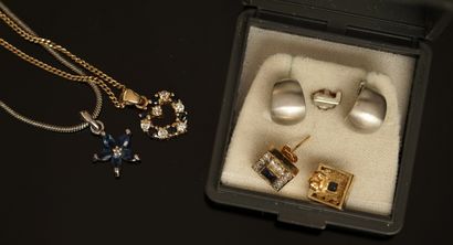 FANTAISIE - SET in silver-plated or gilded...