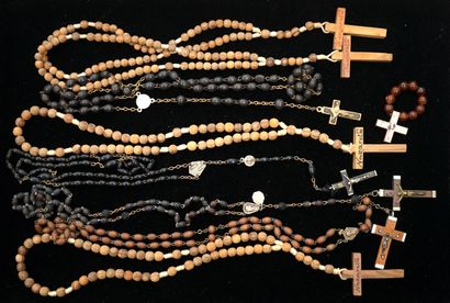 RELIGIOSA - SET in metal and wood including...