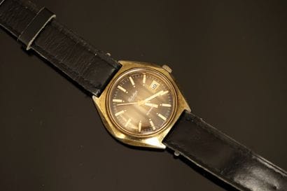 FIDELIUS, Morteau France - Gilt metal bracelet...