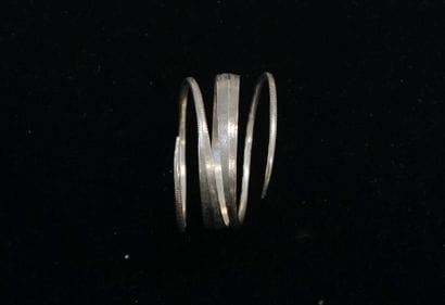 BRACELET in silver min 800/°° featuring a...