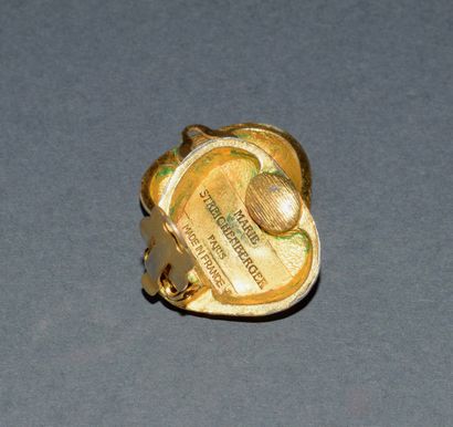 FANTAISIE - Gilt or silver-plated metal ENSEMBLE...