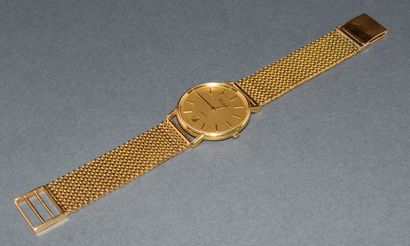 CERTINA - Wristwatch in 18K (750/°°) yellow...