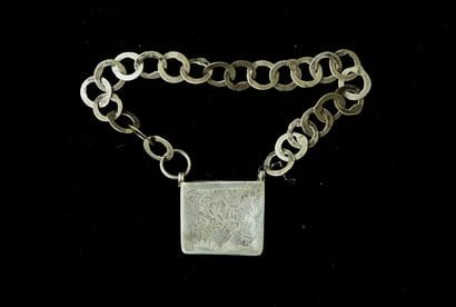 NECKLACE in silver min 800/°° composed of...