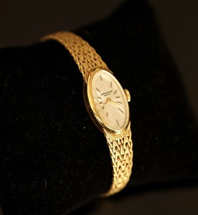 ORIOSA Swiss, MONTRE bracelet in 14K (750/°°)...