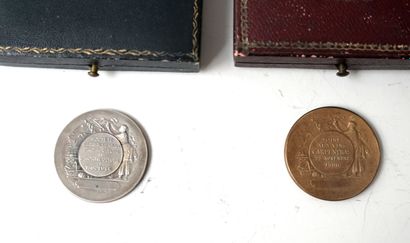 MEDAILLE en argent de la Société Départementale...