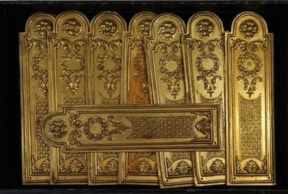 Ensemble de 8 plaques de propreté pour portes...
